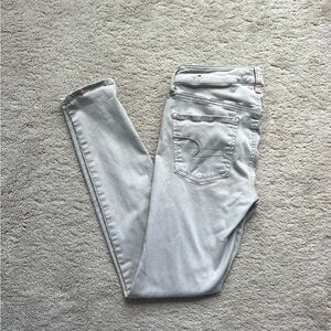American Eagle khaki jeggings